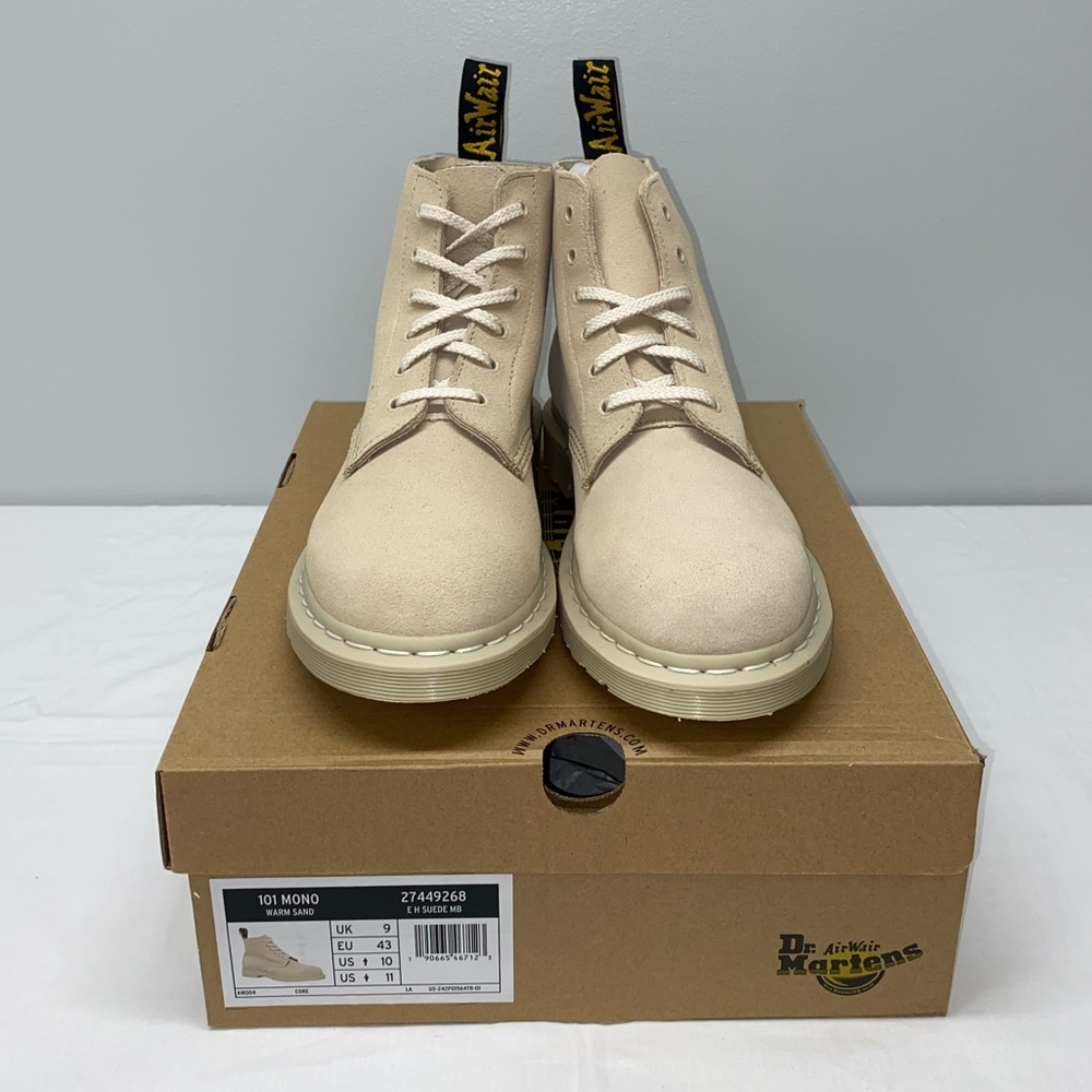 Dr. Martens Suede 101 Mono Ankle Boots